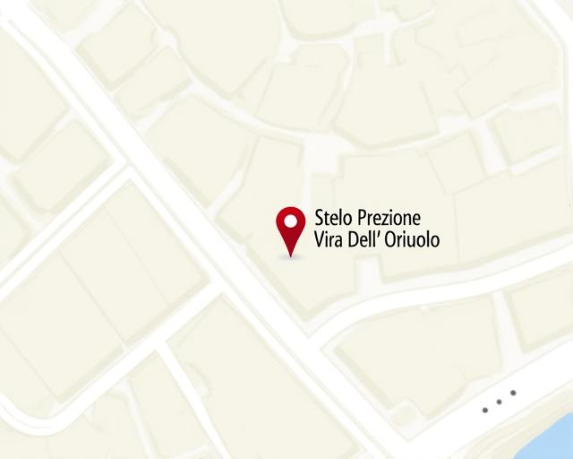 Mappa statica che indica la posizione di Stelo Prezioso in Via dell'Oriuolo a Firenze
